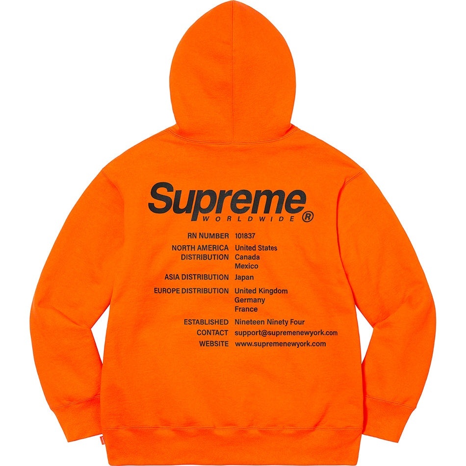 Worldwide Hooded Sweatshirt view 11